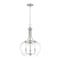 Z-Lite Joliet 3 Light Pendant, Brushed Nickel & Clear 473P16-BN - alternate 2